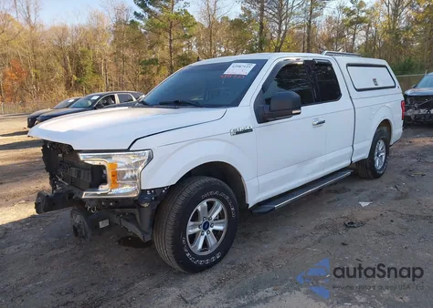 2019 Ford F-150 Xlt from USA, damaged, VIN 1FTEX1CB1KFA29611
